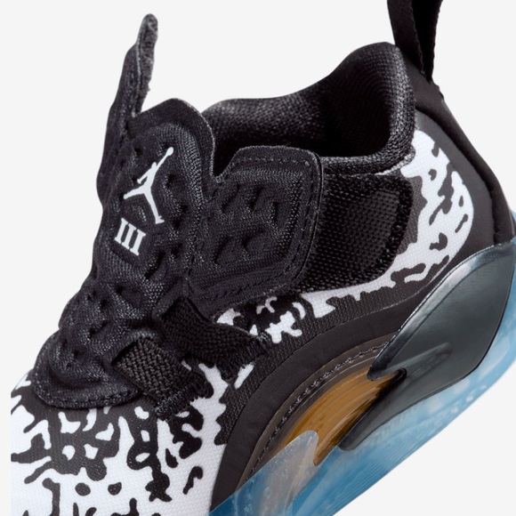 NEW Jordan Zion 3 “Black/White” Toddler  Sneakers Size 4C Basketball Shoe - Picture 5 of 5